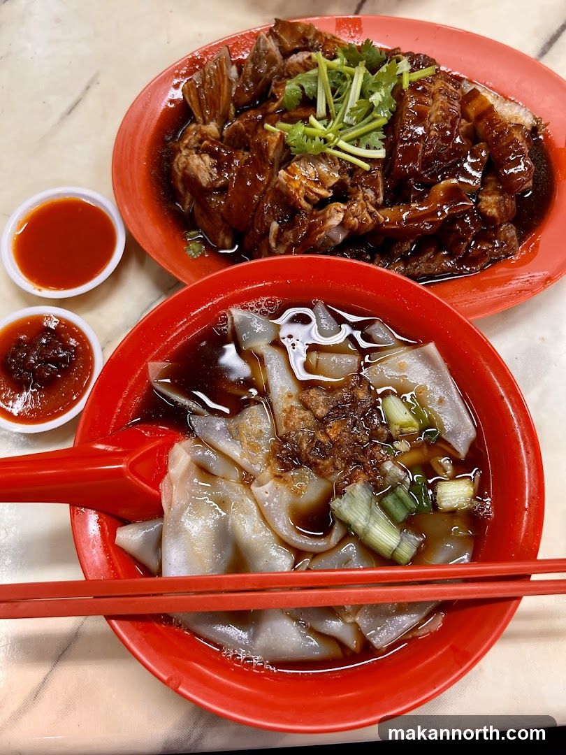 Braised Meat and Noodle Dish