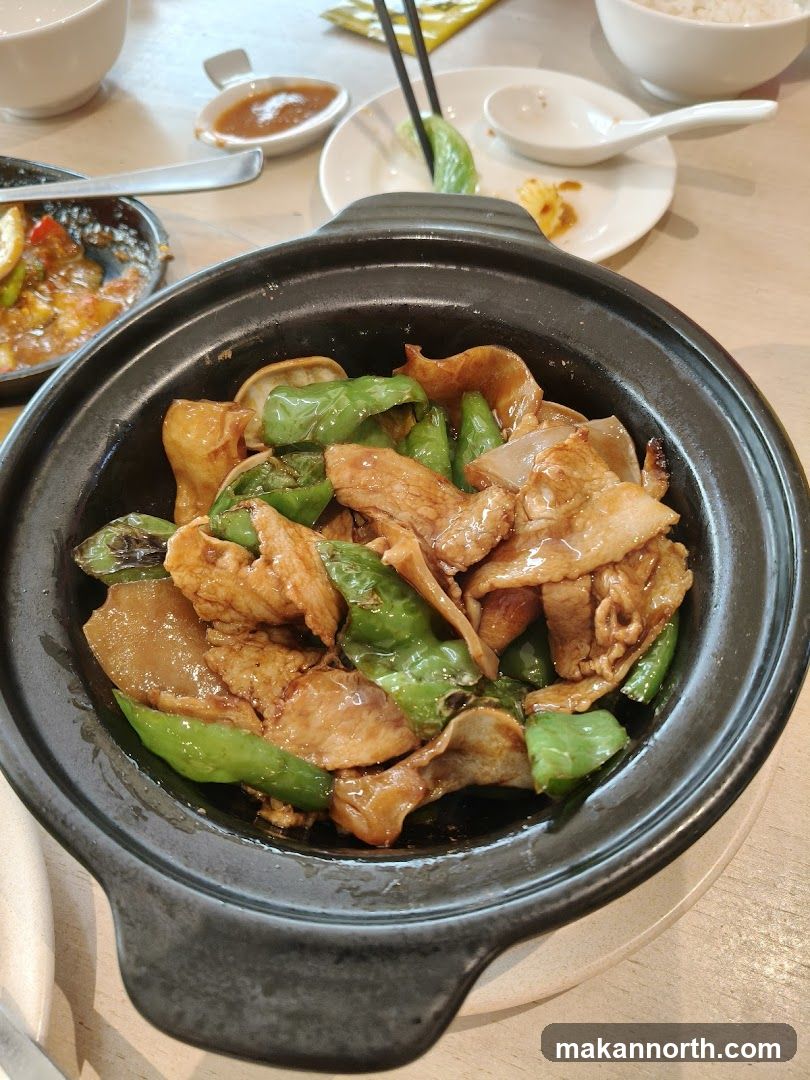 Stir-fried Pork with Green Peppers