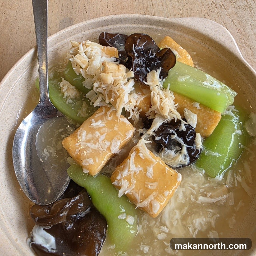 Crab Meat and Tofu with Vegetables