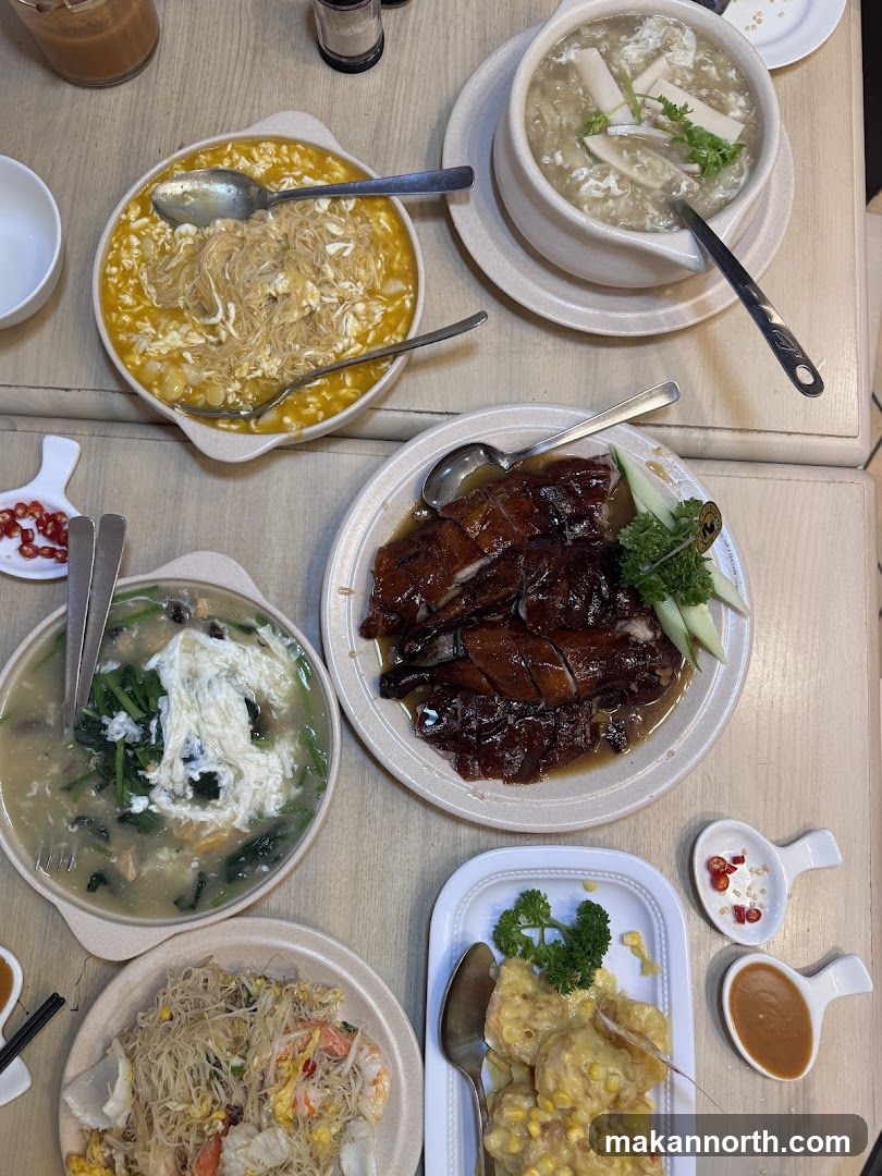 Chinese Food Spread