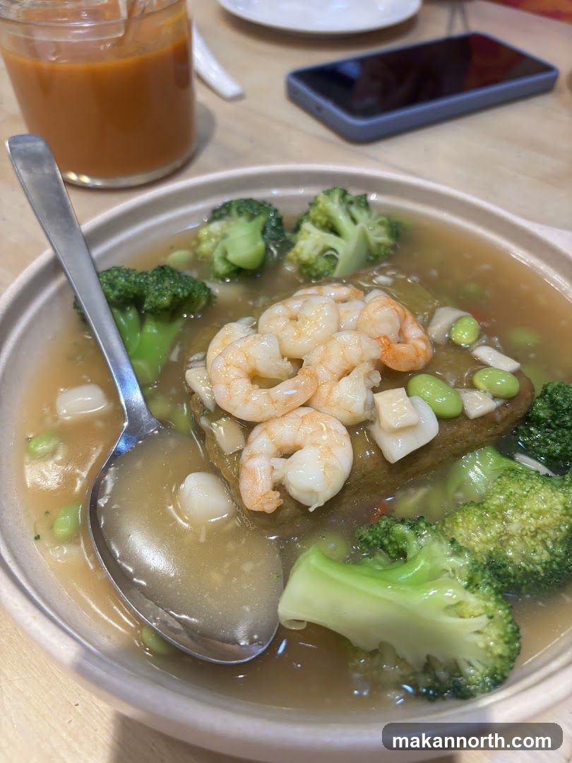 Shrimp and Broccoli Dish