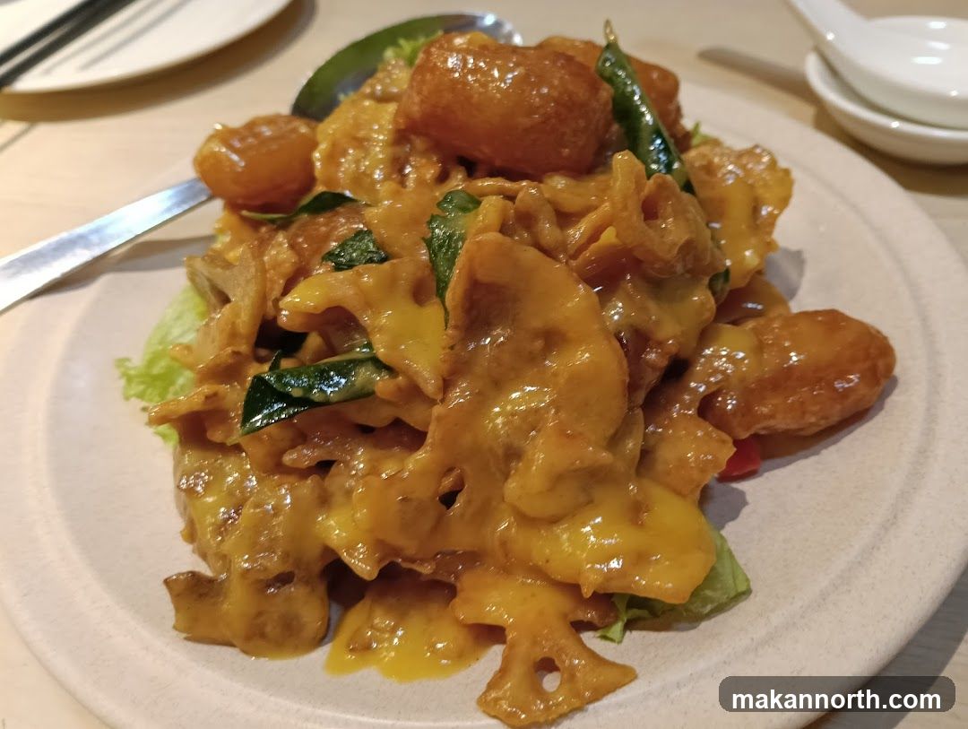 Salted Egg Yolk Dish