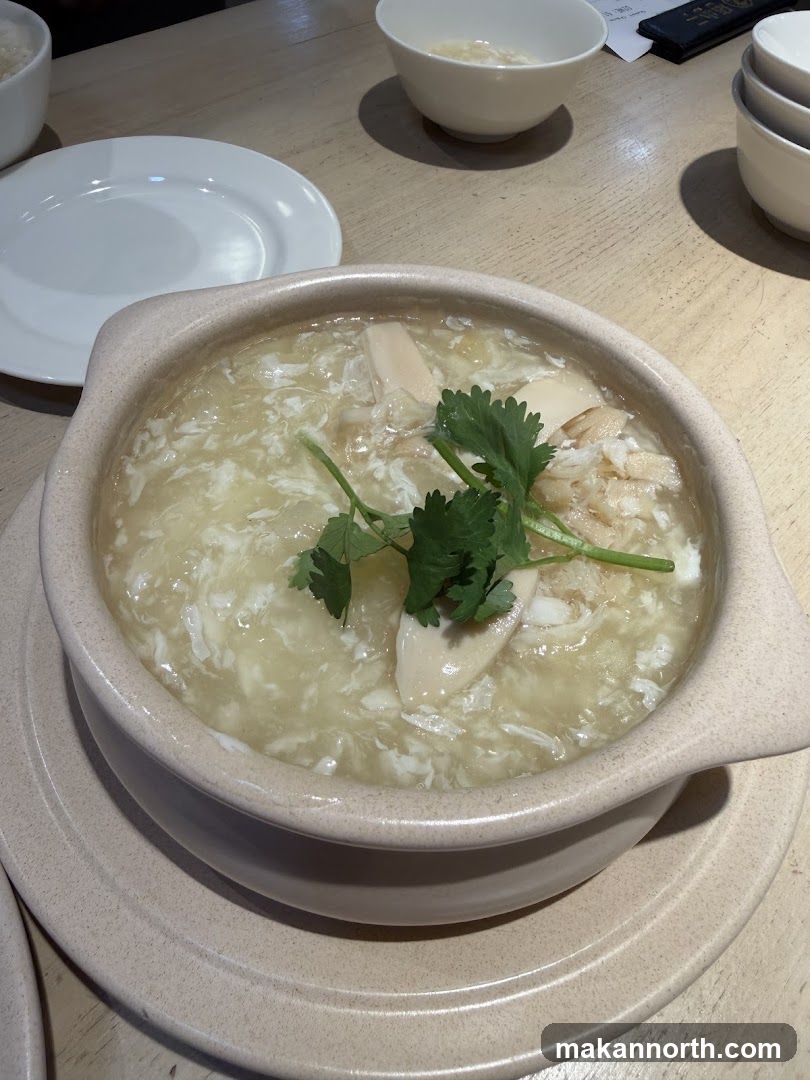 Crab and Egg Drop Soup