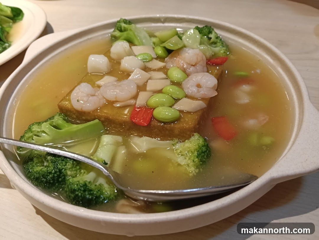 Tofu with Seafood and Vegetables