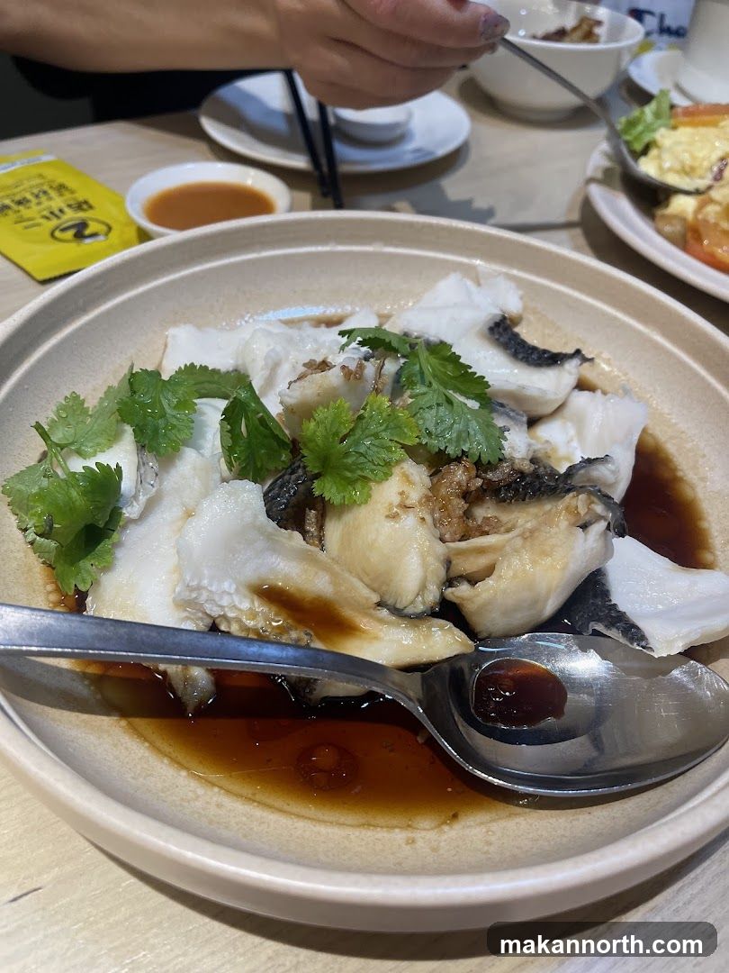 Steamed Fish with Soy Sauce