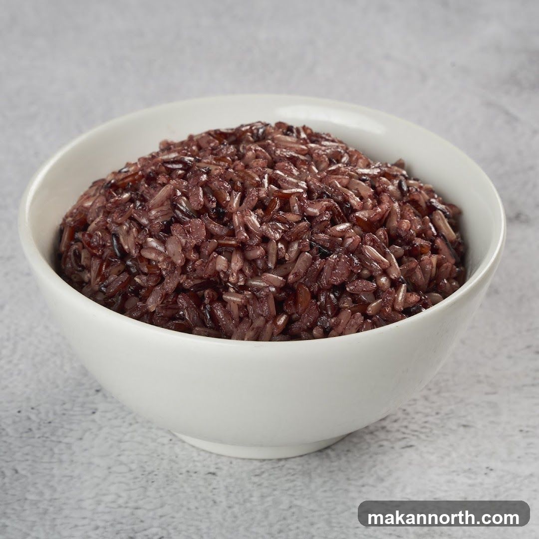 Bowl of Black Rice