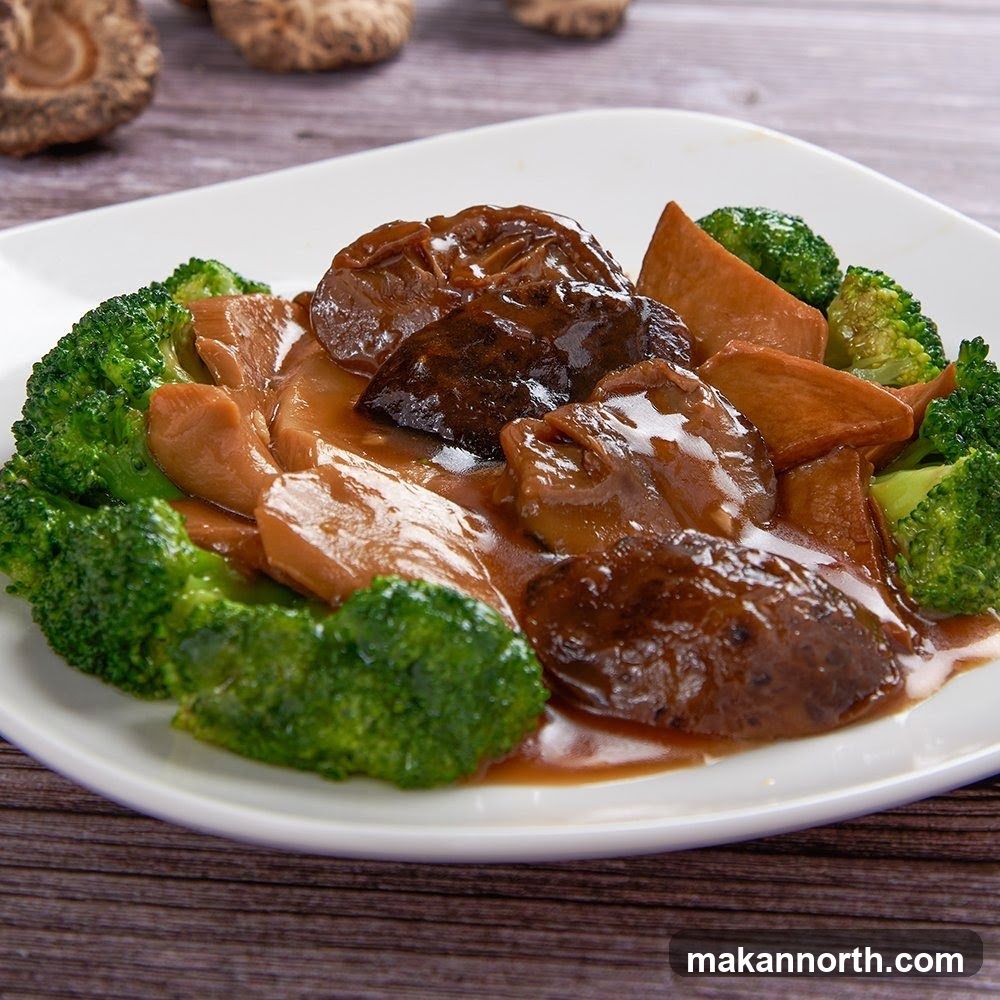 Mushroom and Broccoli Dish