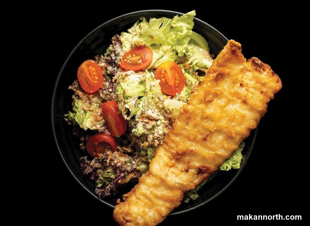 Fish and Salad