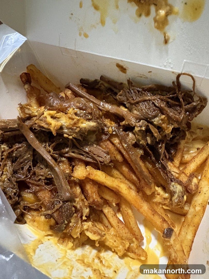 Pulled Meat and Fries