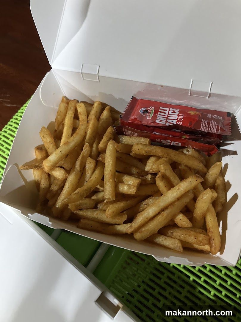 French Fries with Chili Sauce