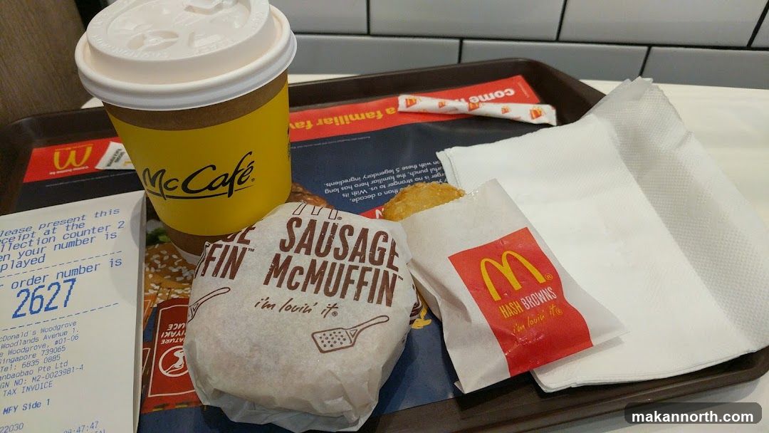 McDonald's Breakfast Tray