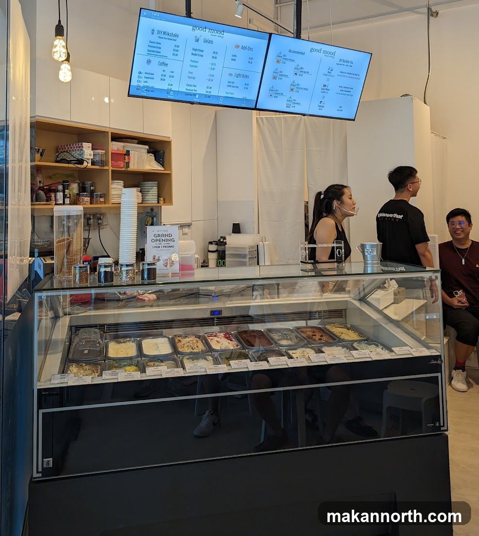 Ice Cream Shop Counter