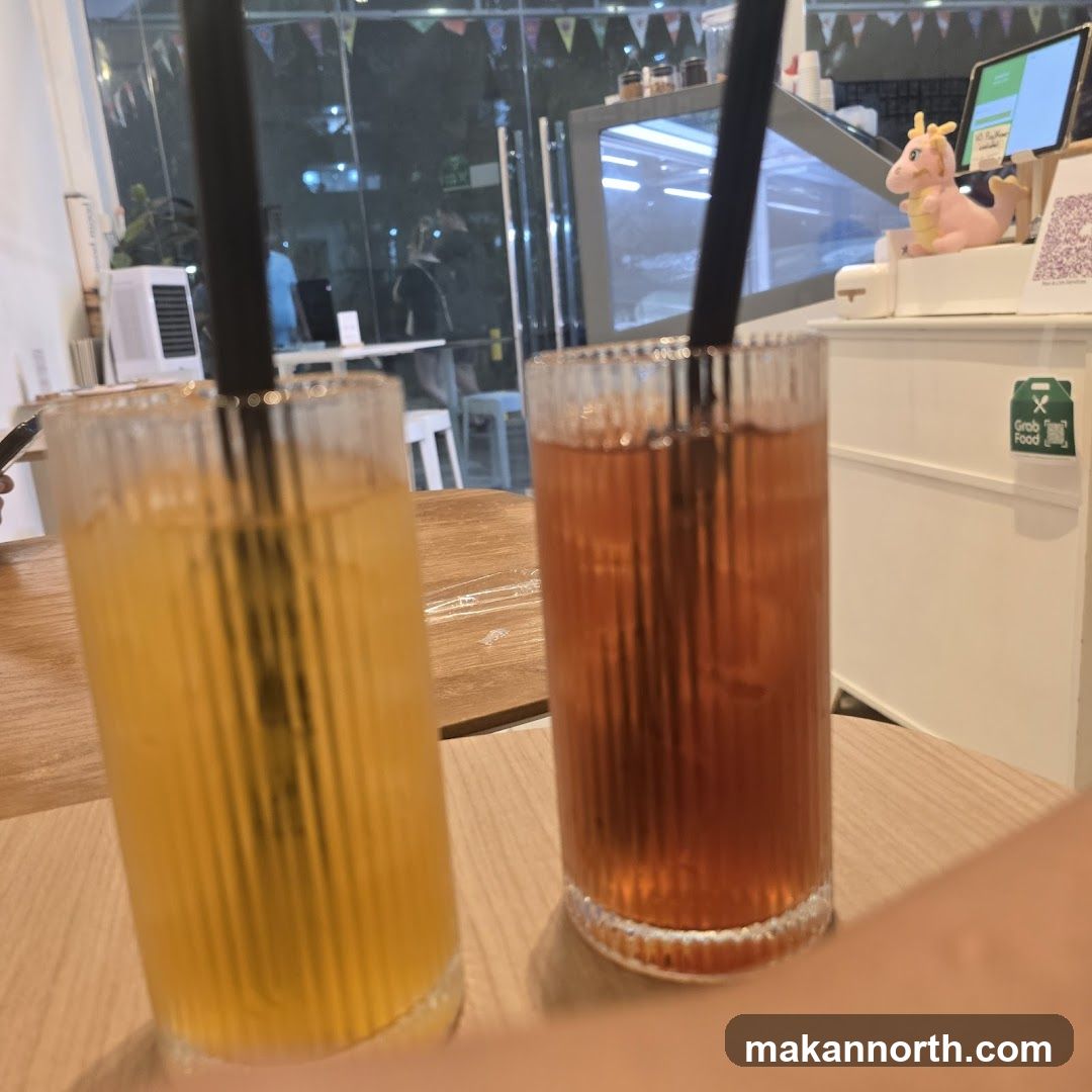 Two Iced Drinks