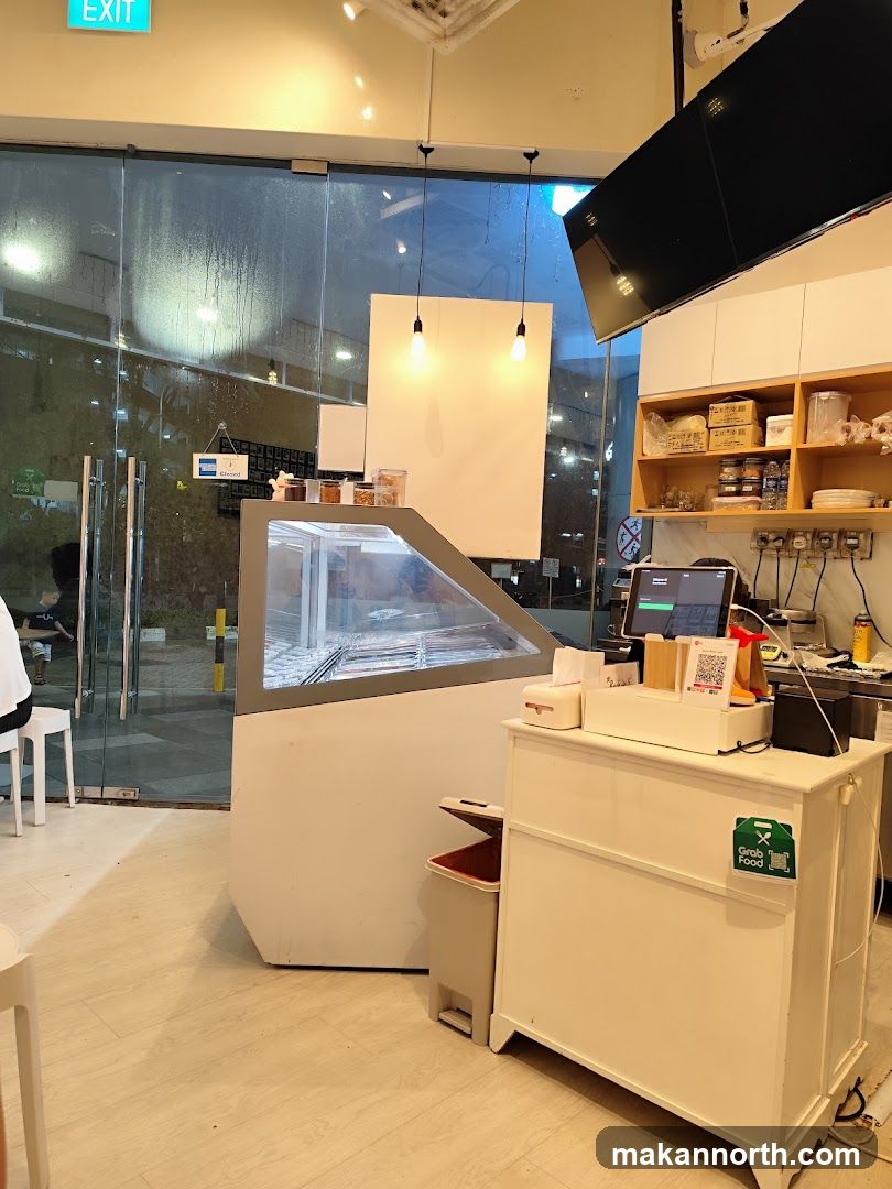 Interior of a food establishment