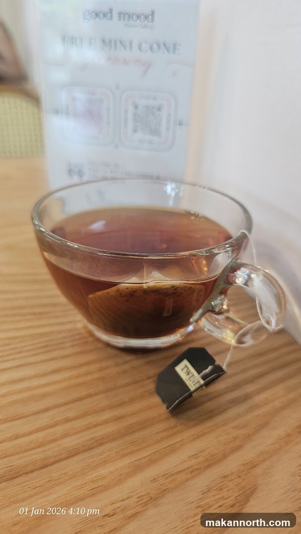 Tea and promotional material