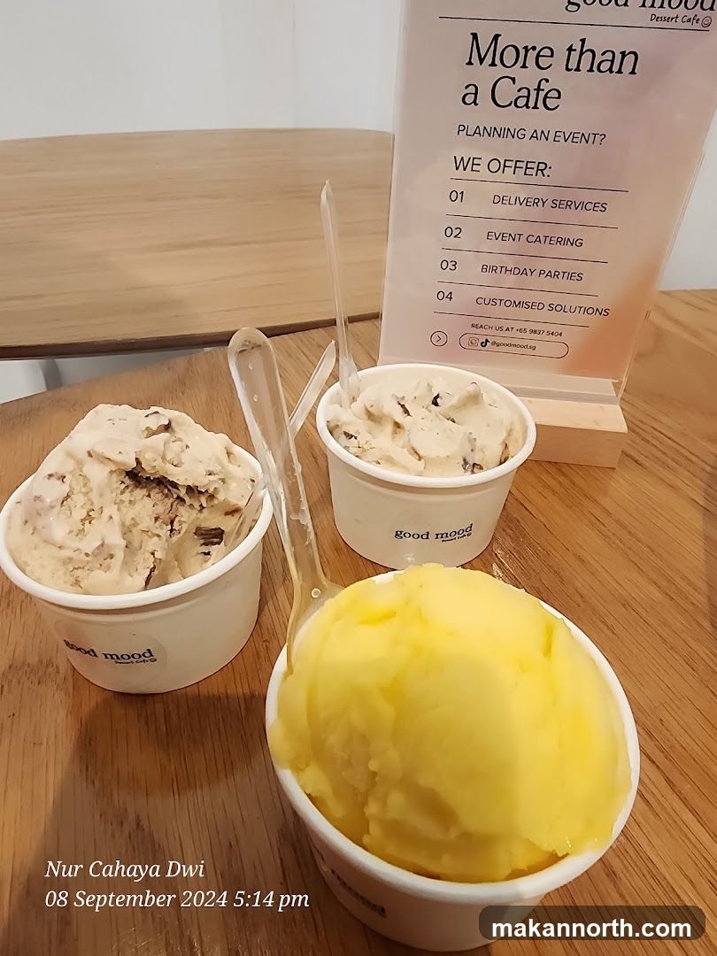 Ice Cream Cups and Event Information
