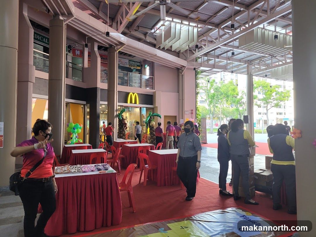 McDonald's Storefront with Event Setup