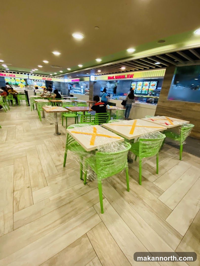 Food Court Seating Area