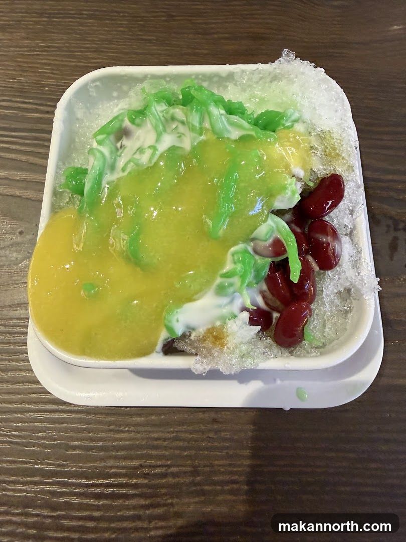 Dessert with Shaved Ice