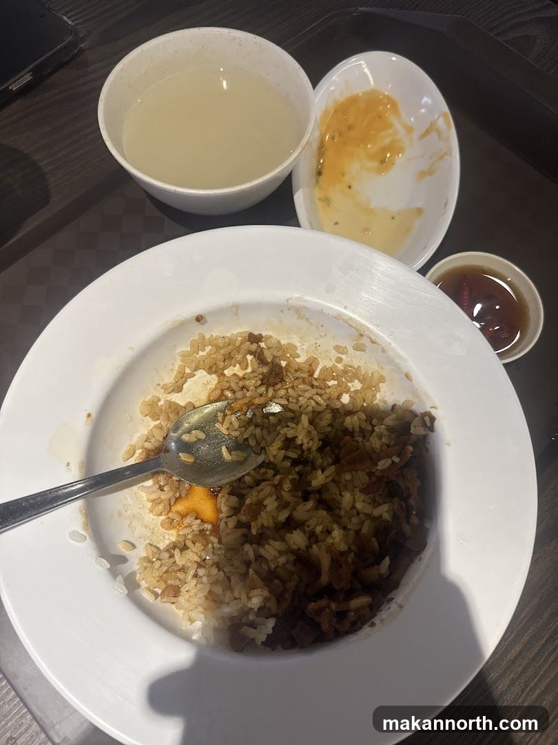 Partially Eaten Meal