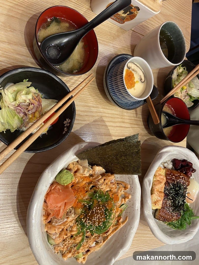 Japanese Food Spread