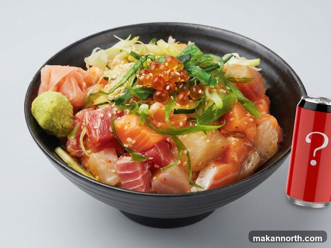 Poke Bowl with Salmon and Tuna