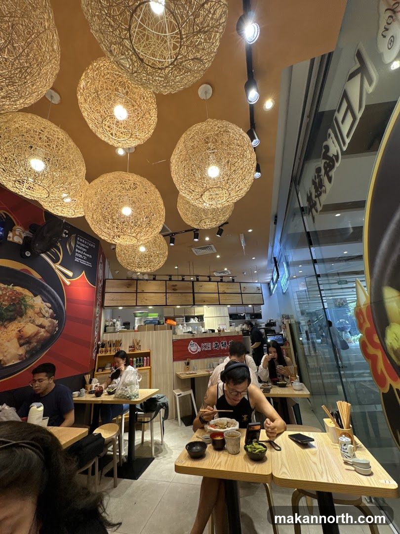 Restaurant Interior with Customers