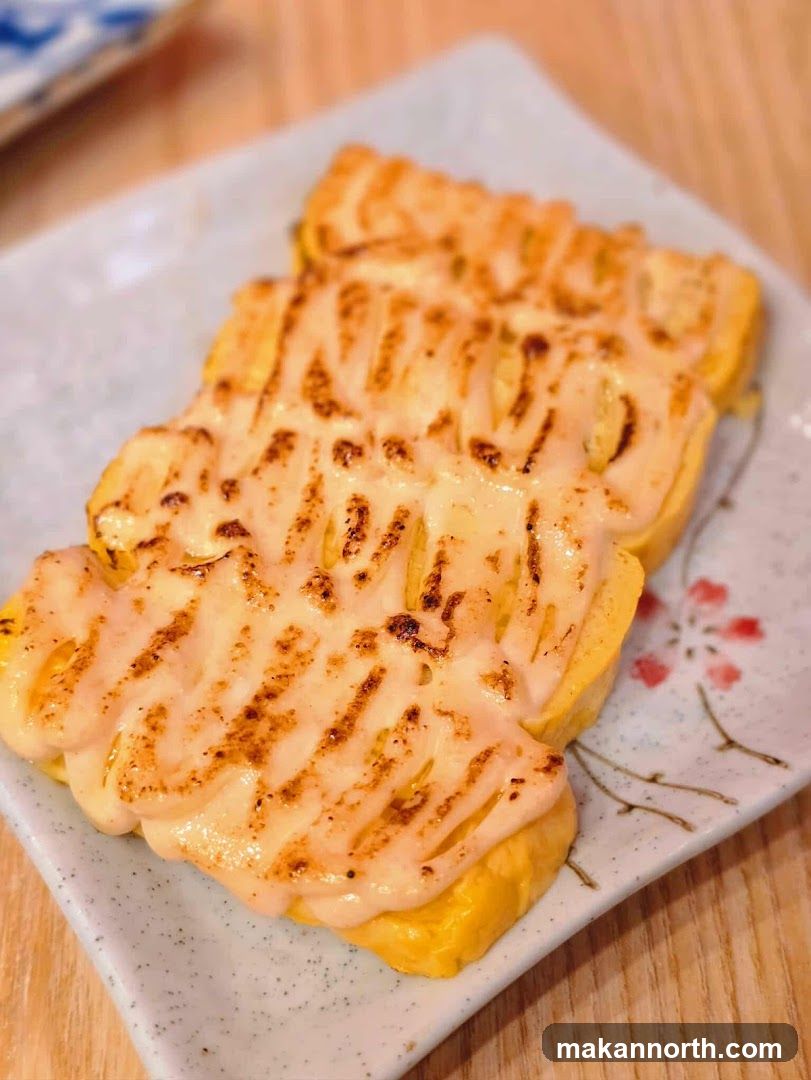 Toasted Bread with Creamy Topping