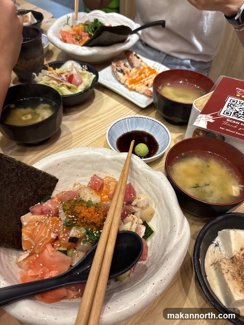 Japanese Food Spread