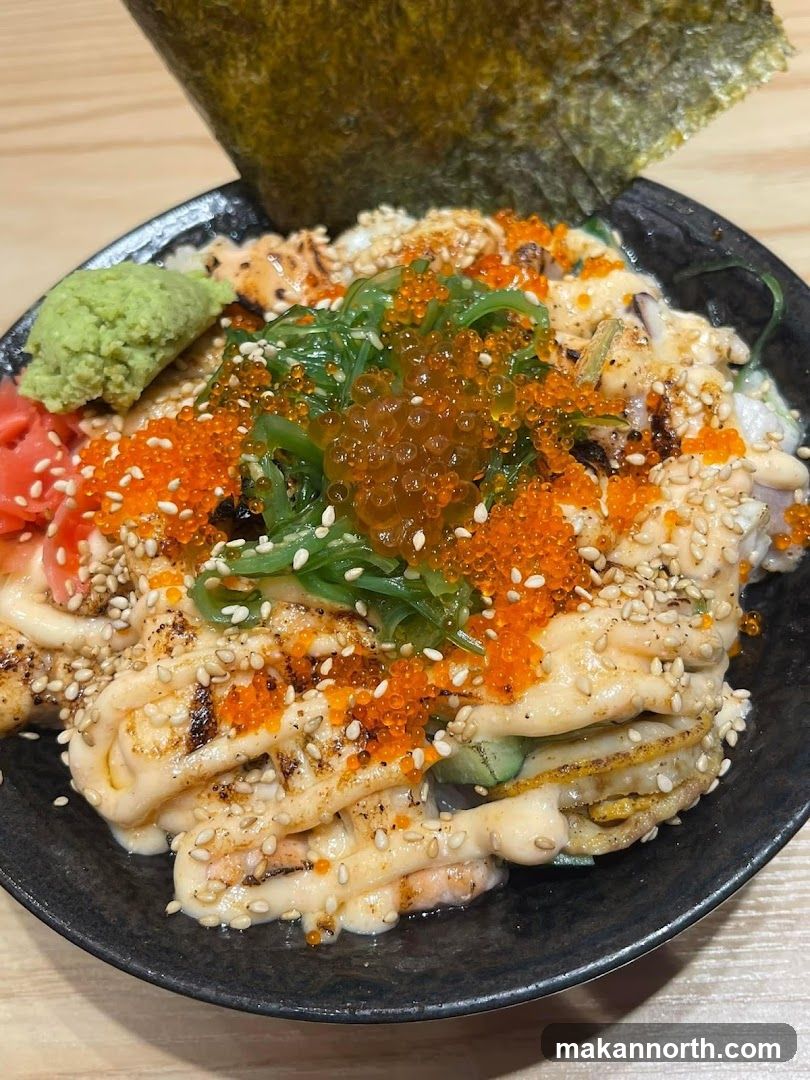 Salmon Donburi