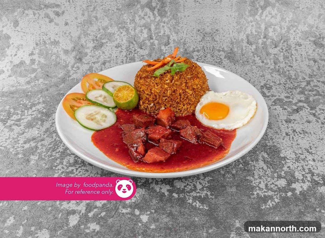 Beef Fried Rice with Fried Egg