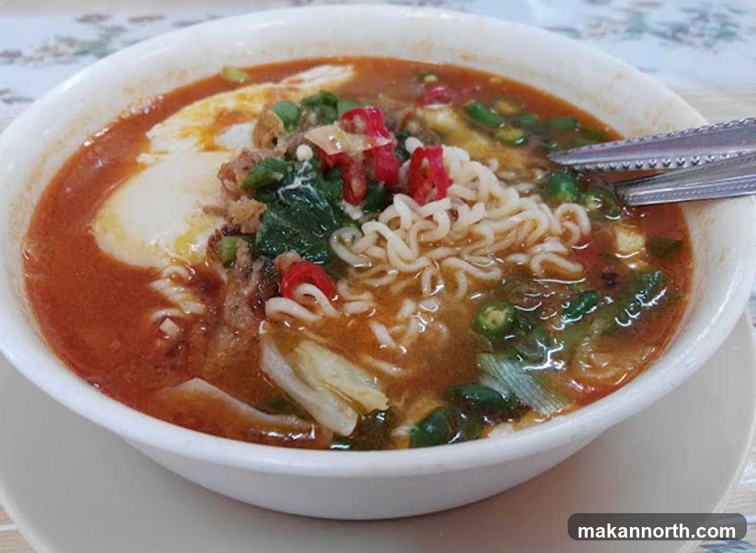 Spicy Noodle Soup