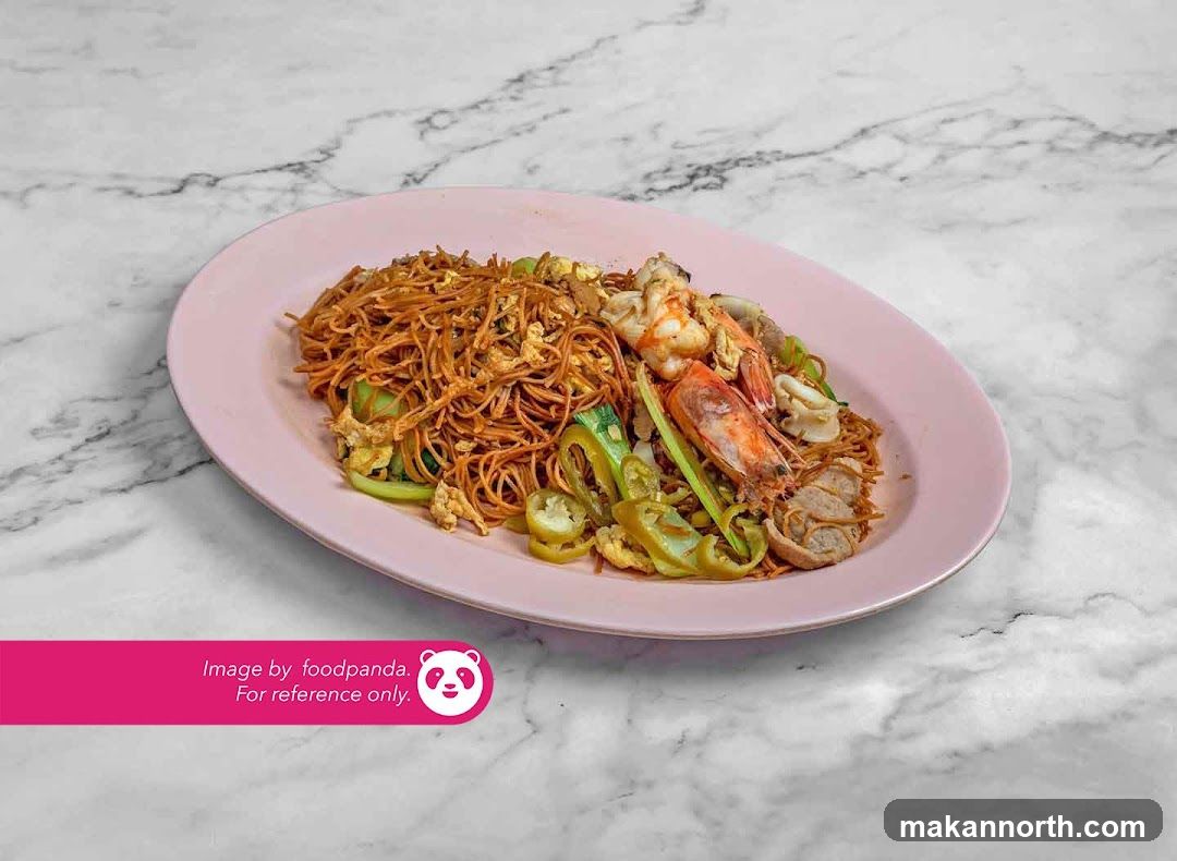 Fried Noodles with Seafood