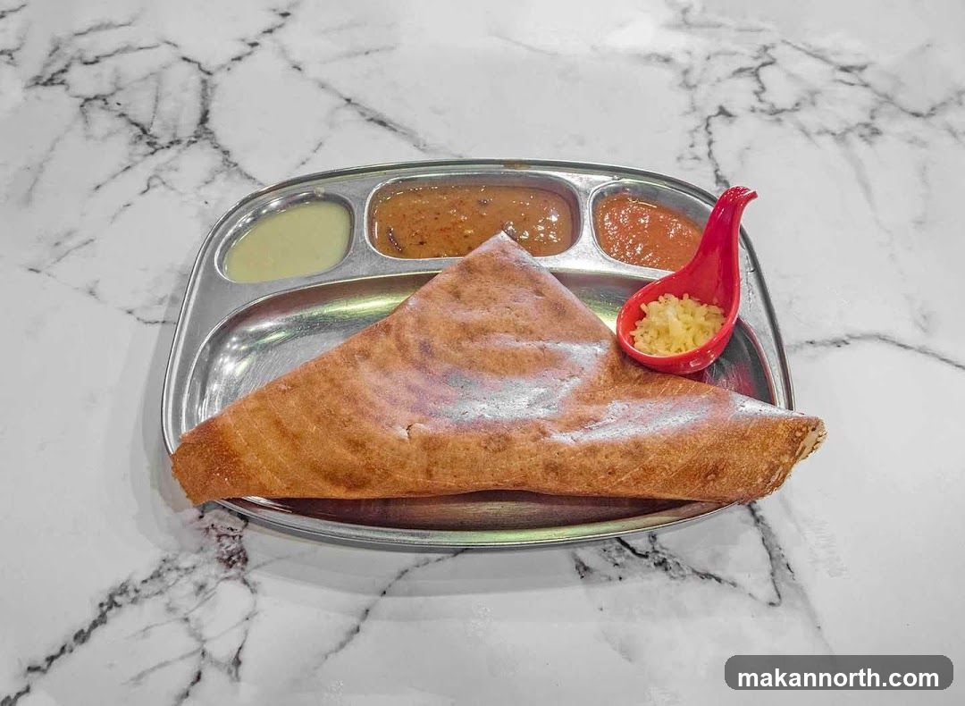 Dosa with Chutneys