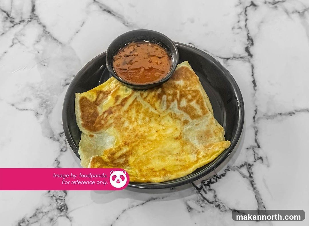 Roti Canai with Curry Sauce
