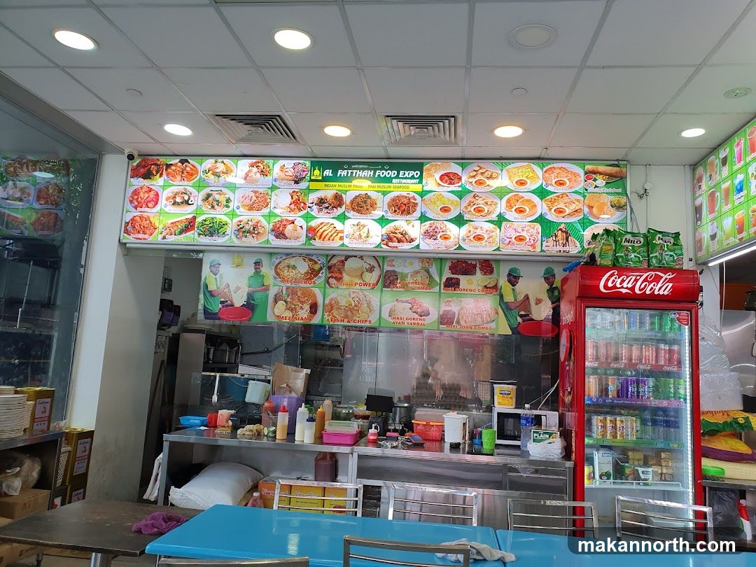 Food Stall Menu and Display