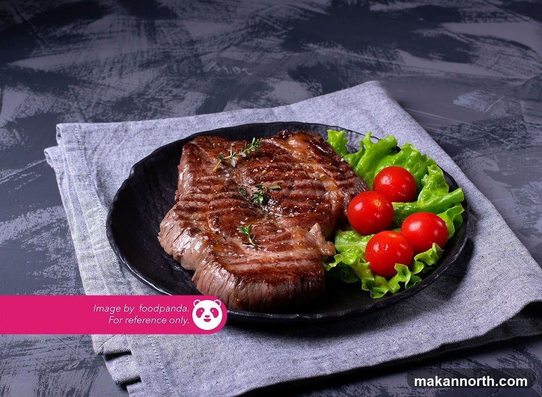 Grilled Steak with Cherry Tomatoes