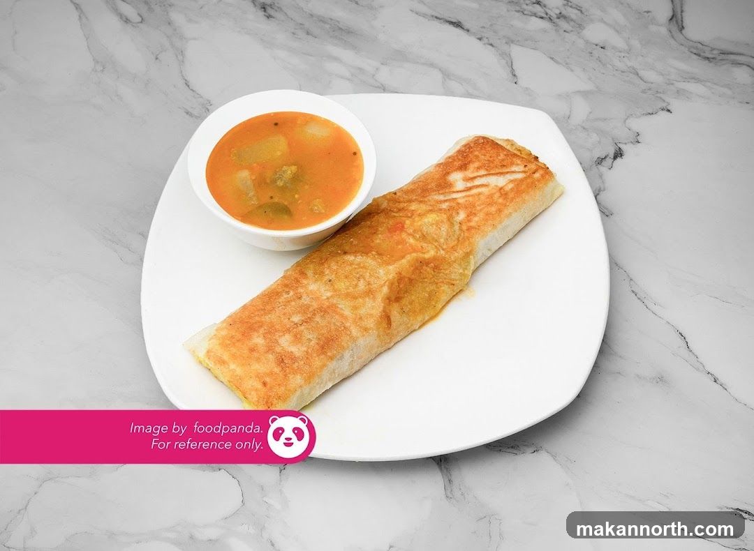 Dosa with Sambar