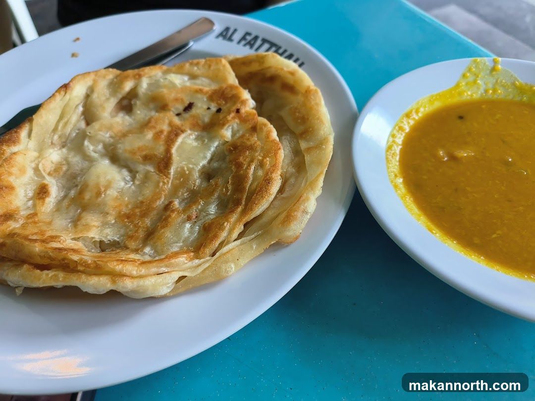 Roti Canai with Curry