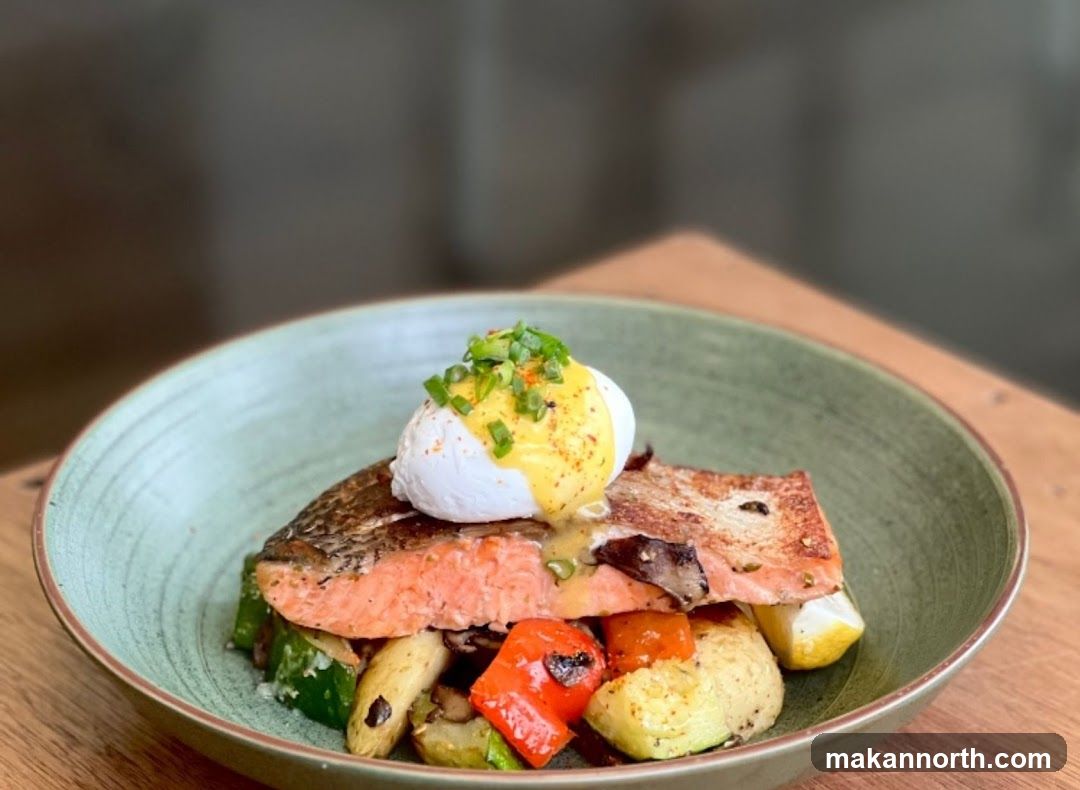 Salmon and Eggs Benedict