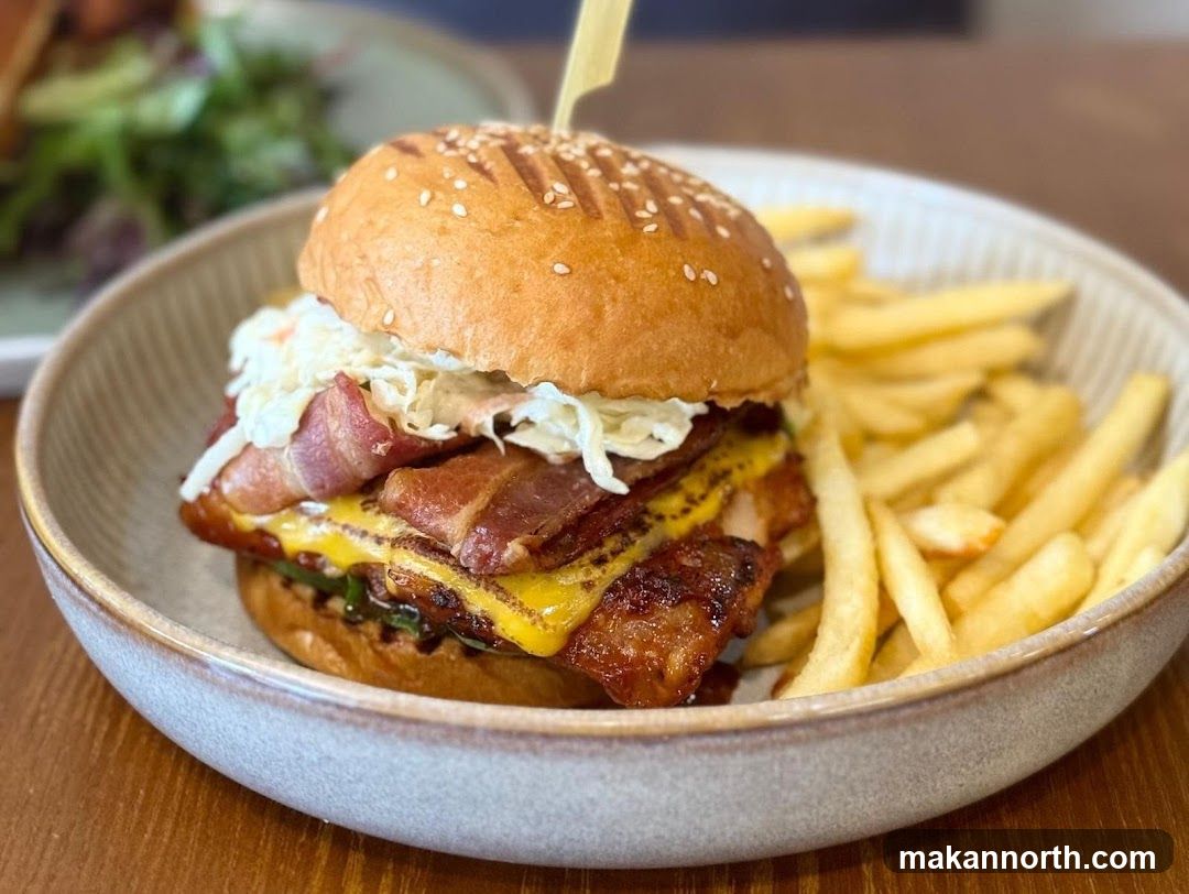 Burger and Fries