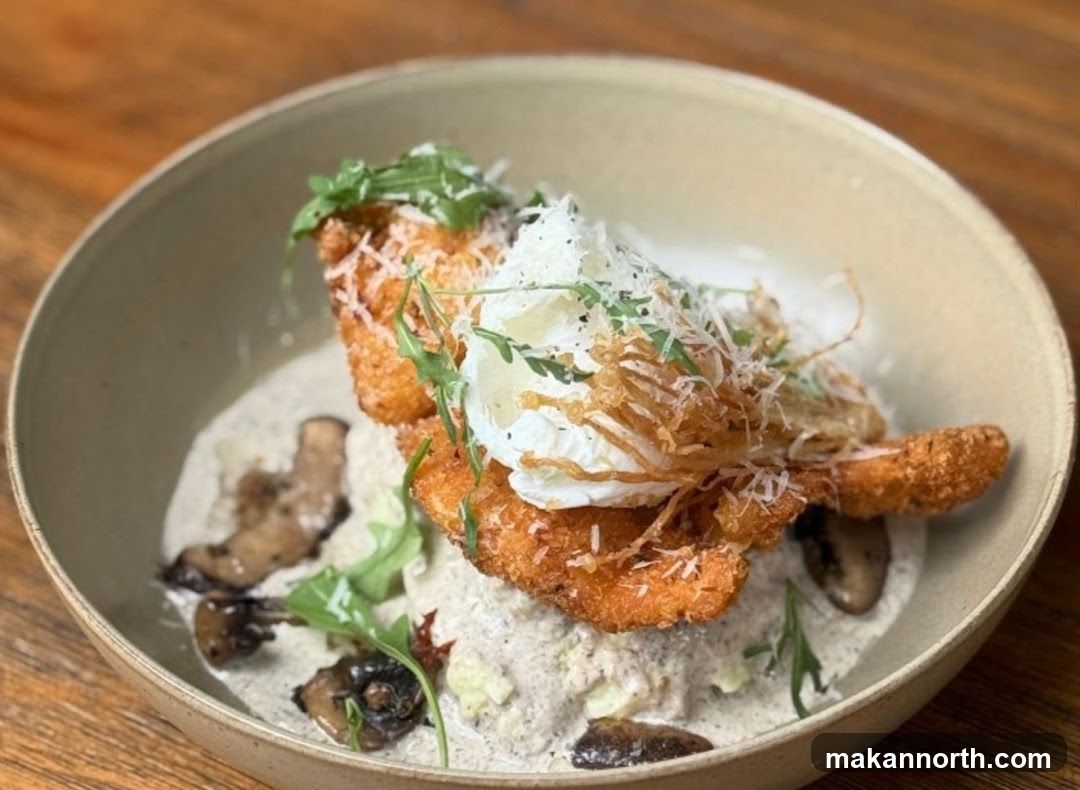 Fried Chicken and Egg Dish