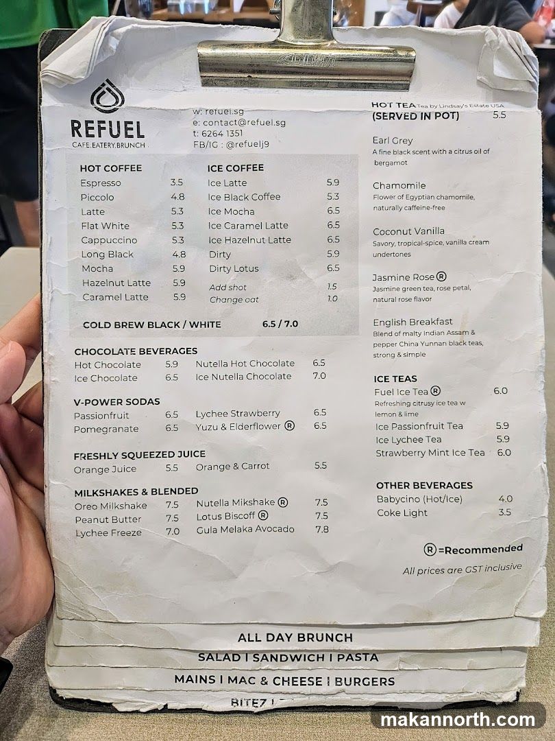 REFUEL CAFE. EATERY. BRUNCH.