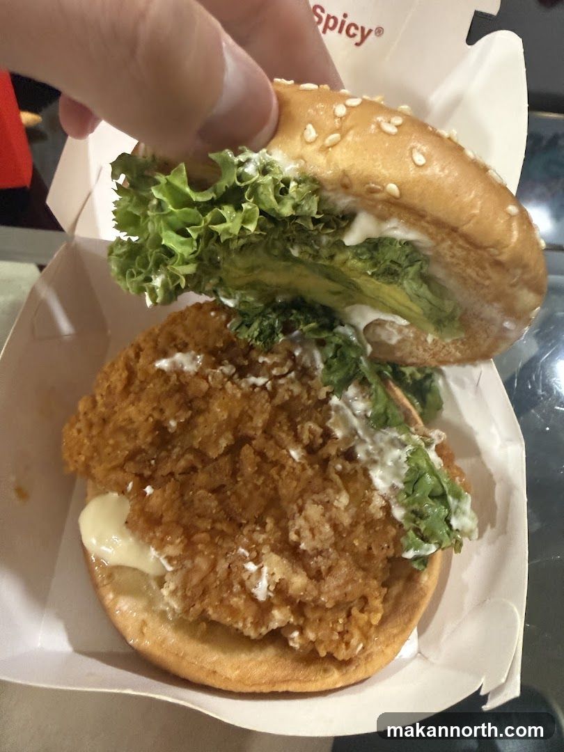 Spicy Chicken Burger