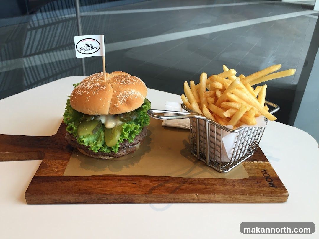 Burger and Fries
