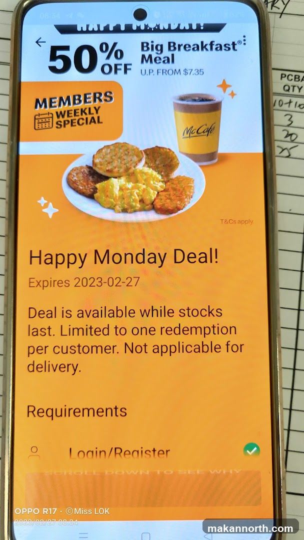 Happy Monday Deal