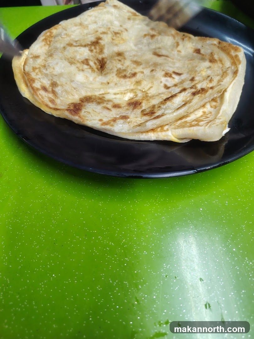 Roti Canai with Egg