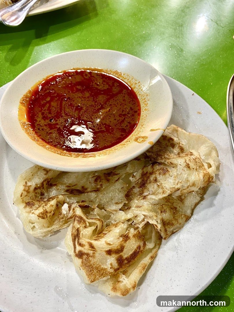Roti Canai with Curry