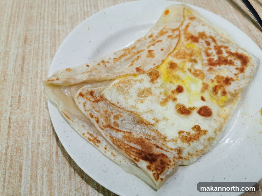 Roti Canai with Egg