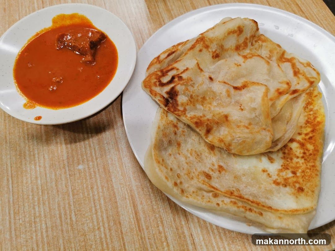 Roti Canai with Curry